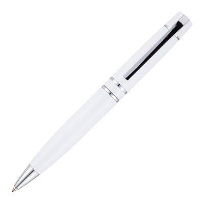Branded DUKE ball pen with chrome trim