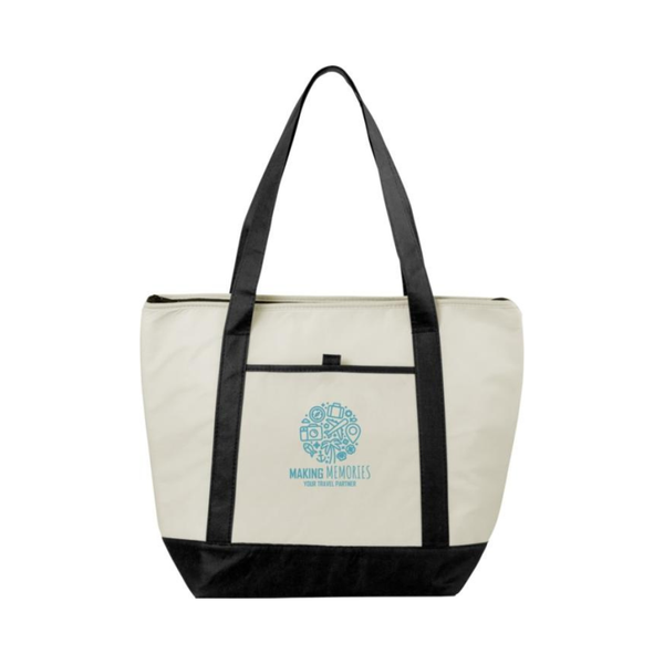 Branded Lighthouse non-woven cooler tote 21L