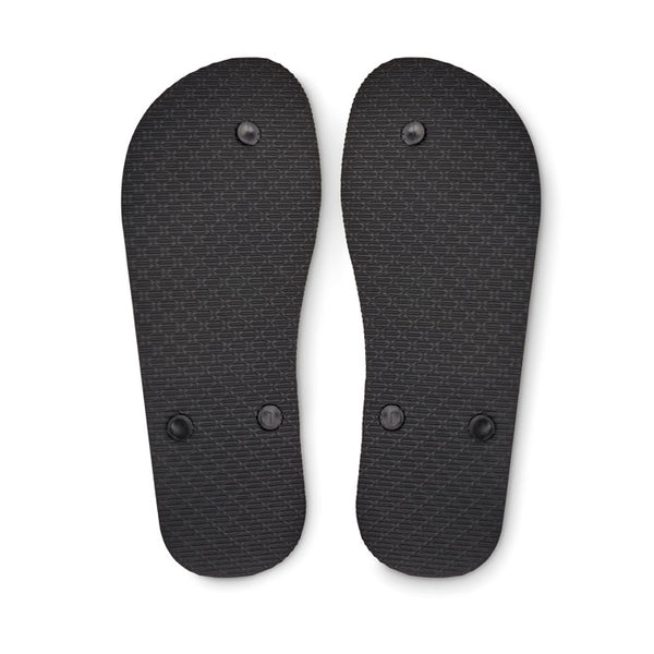 Branded Sublimation beach slippers L