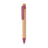 Bamboo/Wheat-Straw ABS ball pen | Branded Bamboo Pen