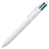 BIC® 4 Colours ballpen White