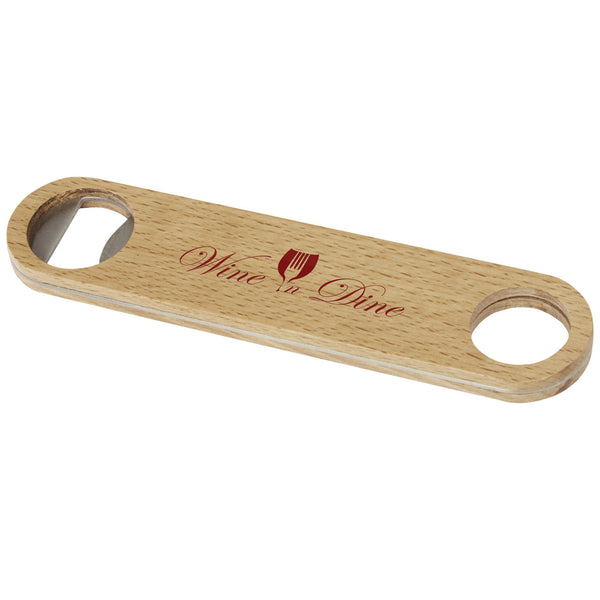 Origina wooden bottle opener