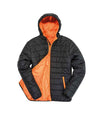 Result Core Soft Padded Jacket Black/Orange