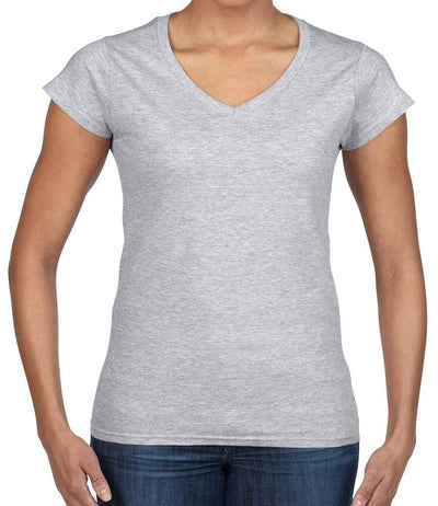 Gildan Ladies SoftStyle® V Neck T-Shirt