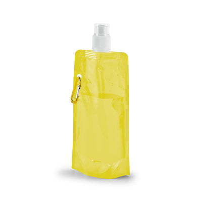Kwill Foldable Sports Bottle with Carabiner Clip - 460ml