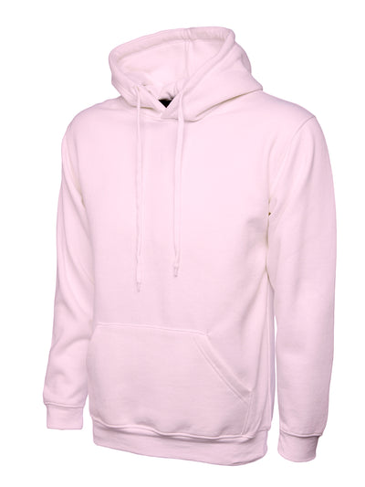 Branded Ladies Deluxe Hooded Sweatshirt