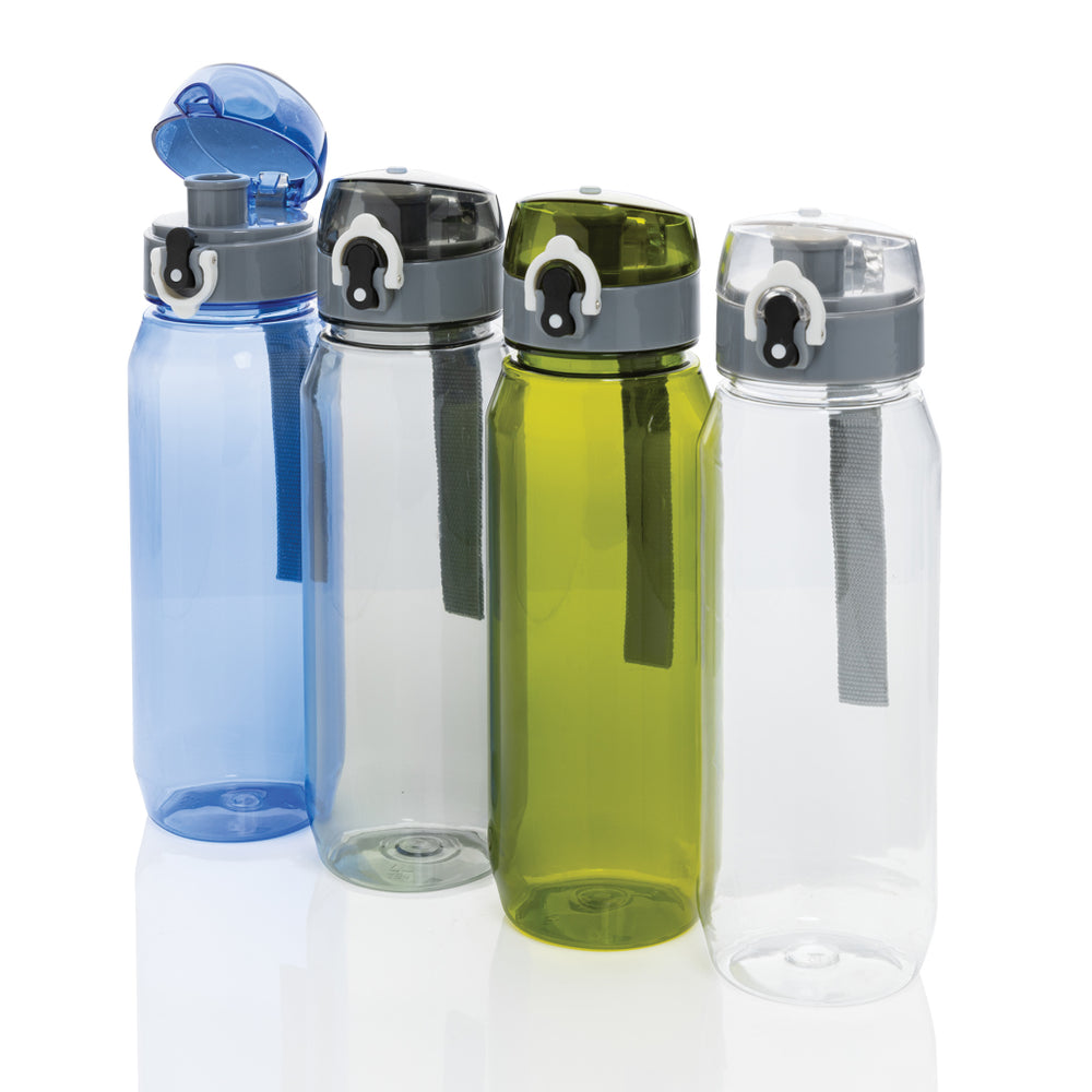 Branded Yide RCS Recycled PET leakproof lockable waterbottle 800ml