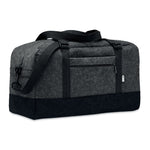 Branded RPET felt weekend bag