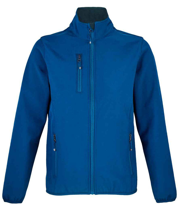 SOL'S Ladies Falcon Recycled Soft Shell Jacket Royal Blue