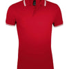 SOL'S Pasadena Tipped Cotton Piqué Polo Shirt