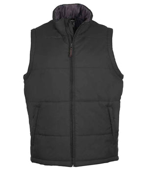 SOL'S Unisex Warm Bodywarmer Charcoal