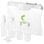 Munich airline approved travel bottle set