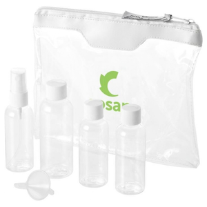Munich airline approved travel bottle set