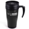 Branded Polo Plus 400 ml Plastic Solid Coloured Travel Mug