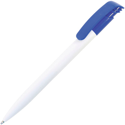 KODA CLIP ball pen WHITE barrel with clip
