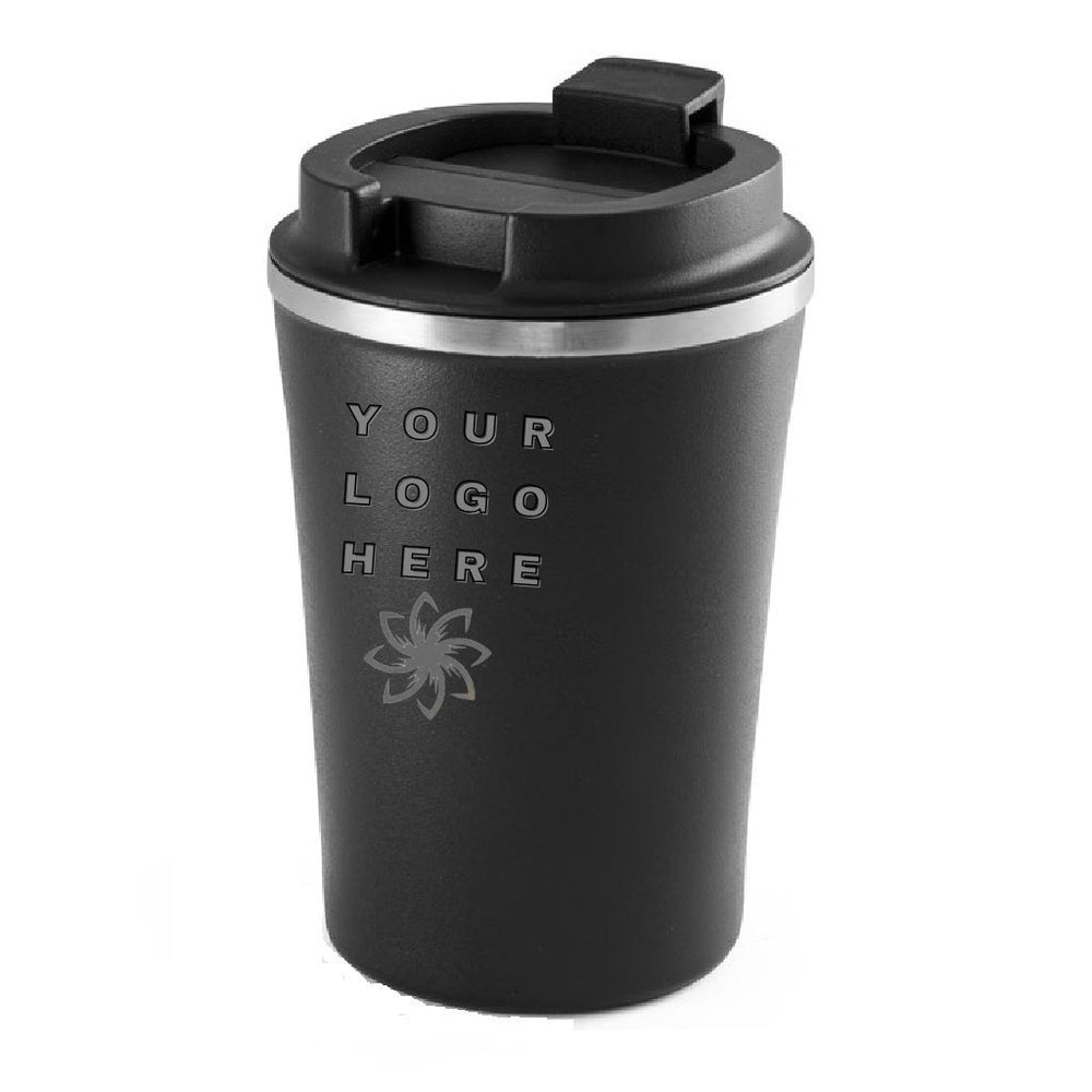 PHELPS. Stainless steel and PP travel cup 470 mL