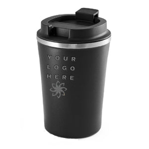 PHELPS. Stainless steel and PP travel cup 470 mL