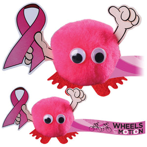 Generic Themed Logobug Handholders Awareness Ribbon Handholder