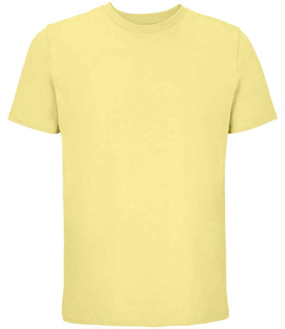 SOL'S Unisex Legend Organic T-Shirt Light Yellow