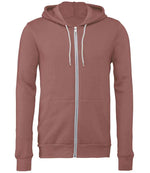 Canvas Unisex Full Zip Hoodie