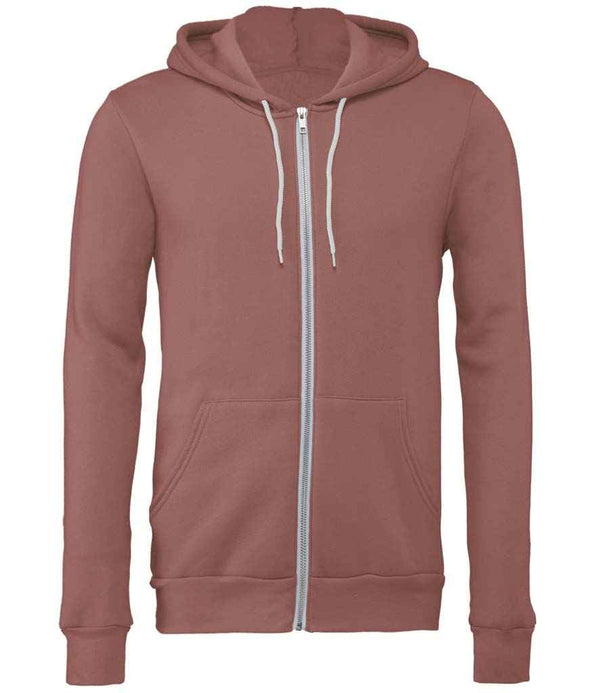 Canvas Unisex Full Zip Hoodie