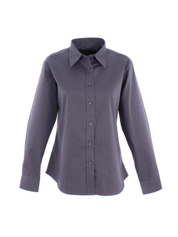 Branded Ladies Pinpoint Oxford Full Sleeve Shirt
