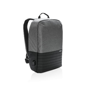 "Swiss Peak RFID anti-theft 15.6"" laptop backpack"