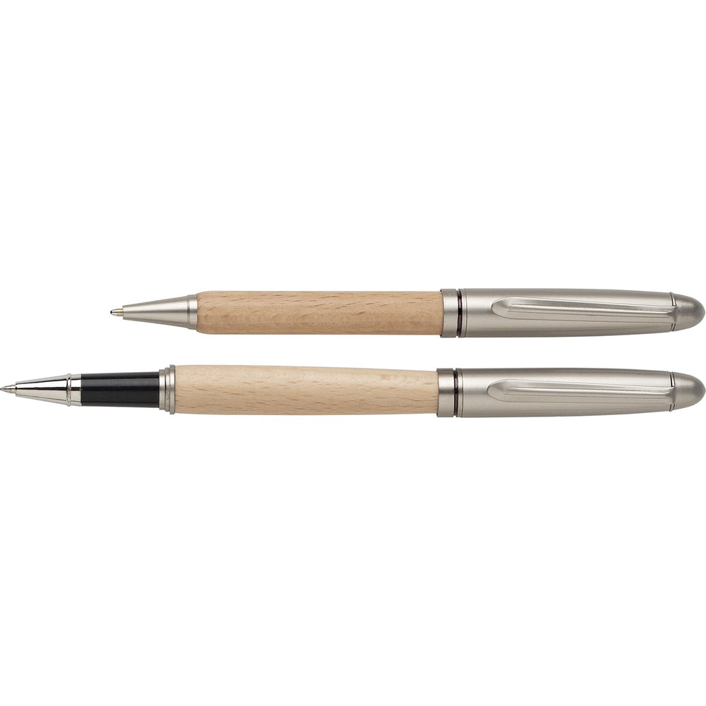 Tongfields Beech wood pen set