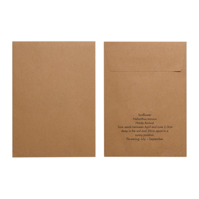 Seed Pack in Kraft Paper Envelope