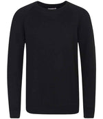 AWDis Academy Kids Raglan Sweatshirt Black