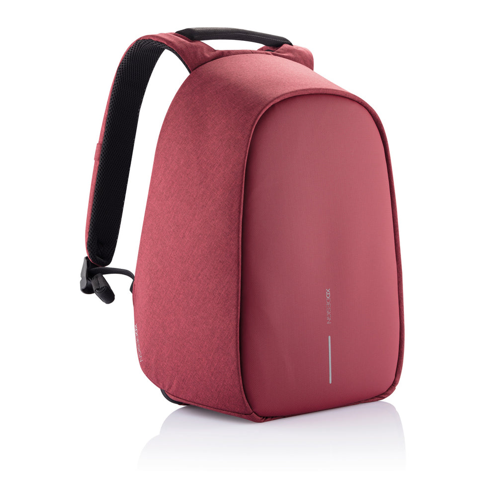 Bobby Hero Regular, Anti-theft backpack Cherry Red