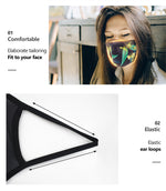 3D Fabric Face Mask
