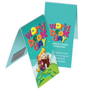 Mophead with Hands on a Bookmark!