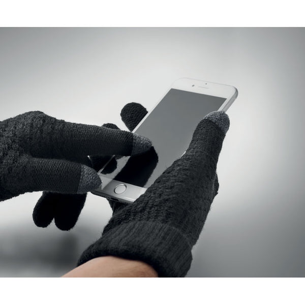 Rpet tactile gloves