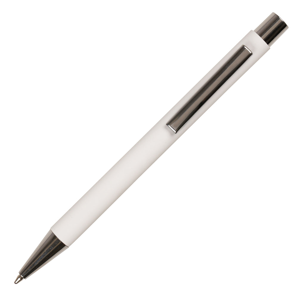 Travis Soft Feel Ball Pen with Chrome Trim