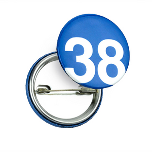 Express Round Full Colour Print Button Badge - 38mm