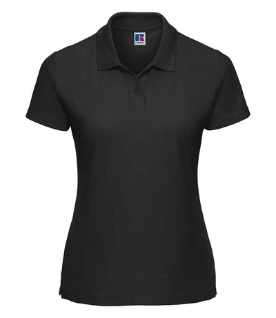 Russell Ladies Classic Poly/Cotton Piqué Polo Shirt Black