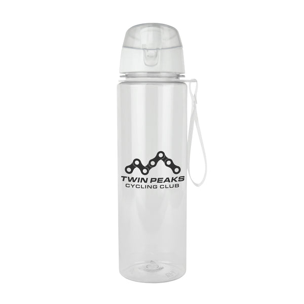 Branded Elder 725ml Tritan Sports Bottle with lockdown lid