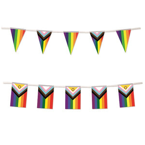 10M Lengths of Bunting for Outdoor Use. A4 and A5 Sizes Available