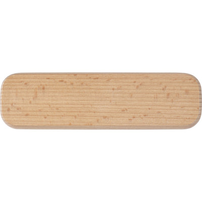 Branded Leathad Beechwood ballpen