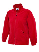Branded Childrens Classic Full Zip Fleece Jacket