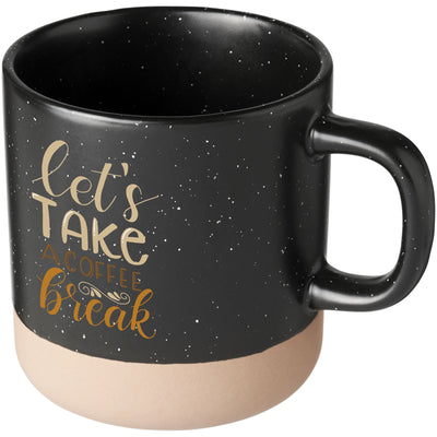 Branded Pascal 360 ml ceramic mug