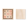 Wooden tic tac toe