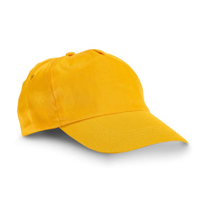 CAMPBEL. Polyester cap Yellow
