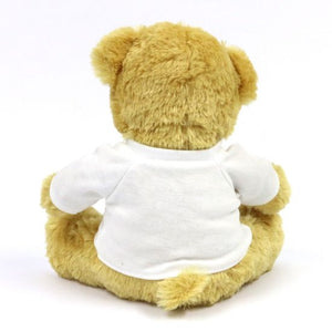 Printed 25cm Elizabeth Bear - White T-shirt