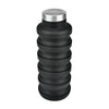 Foldable silicone bottle 550ml collapsible bottle.