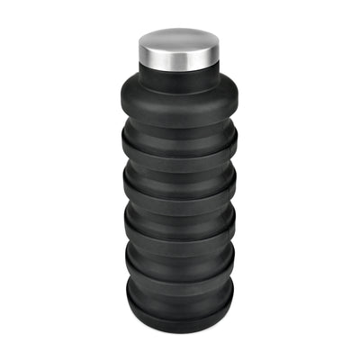 Foldable silicone bottle 550ml collapsible bottle.