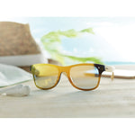 Branded Sunglasses with mirrored lens