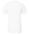 Canvas Unisex Tri-Blend T-Shirt Solid White Tri-Blend