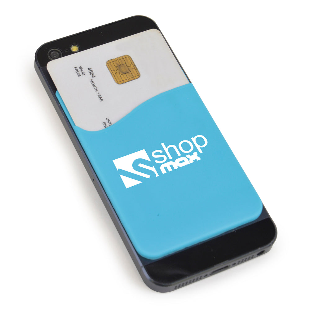Branded Silicone Phone Pocket